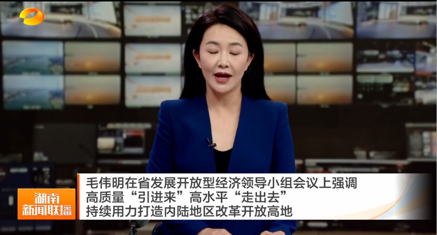 毛伟明在省发展开放型经济领导小组会议上强调 高质量“引进来”高水平“走出去” 持续用力打造内陆地区改革开放高地