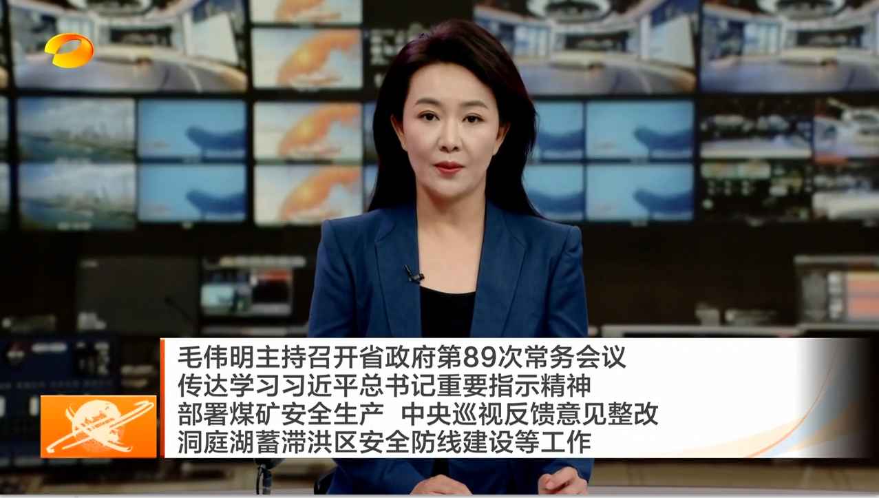 毛伟明主持召开省政府第89次常务会议 传达学习习近平总书记重要指示精神 部署煤矿安全生产 中央巡视反馈意见整改 洞庭湖蓄滞洪区安全防线建设等工作